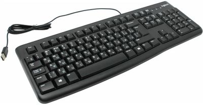 Клавиатура Logitech K120 for business,  USB, черный [920-002522]