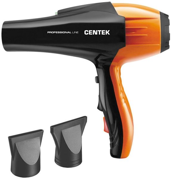 Фен CENTEK CT-2226, 2200Вт, черный и оранжевый