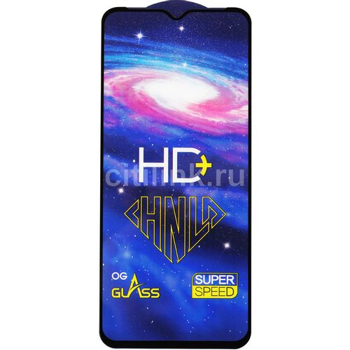 Защитное стекло для экрана DF hwColor-103 для Huawei P Smart Z/Honor 9X 3D, 1 шт, черный [df hwcolor-103 (black)] DF