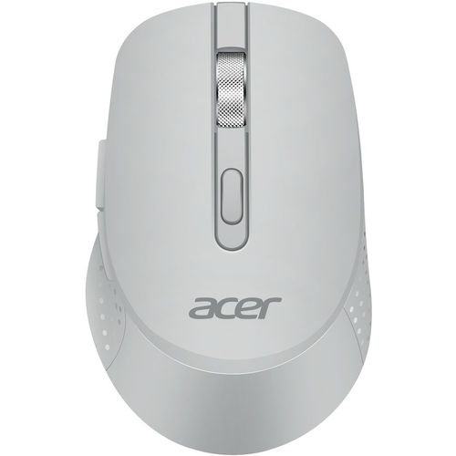 Мышь беспроводная Acer OMR310, Bluetooth/Радио, оптическая, USB, 1600dpi, светло-серый [zl.mcecc.033]