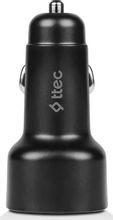 Изображение товара Автомобильное зарядное устройство TTEC 2CKP02CS 48Вт USB-A USB-C черное