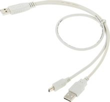 Изображение товара Кабель USB2.0 NingBo USB A(m) -  mini USB B (m),  0.3м