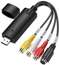 Изображение товара Адаптер PREMIER 5-990 для подключения RCA к USB черный