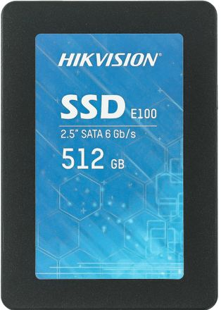 512ГБ SSD накопитель Hikvision HS-SSD-E100/512G Hiksemi 2.5", SATA III, SATA