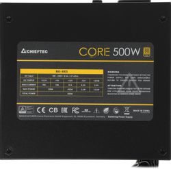 Блок питания CHIEFTEC Core BBS-500S, 500Вт, черный