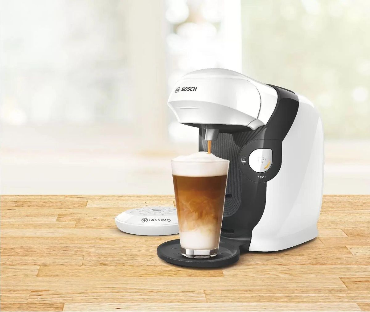 Капсульная кофеварка Bosch Tassimo Style TAS1104, 1400Вт, цвет: белый –  купить в Ситилинк | 1494039