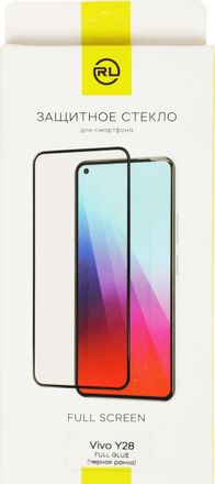 Защитное стекло для экрана Redline для Vivo Y28 2.5D, 1 шт [ут000040559]