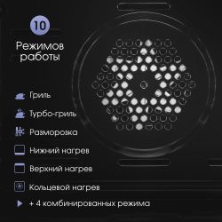 Духовой шкаф электрический ZIGMUND & SHTAIN E 160 B, 72л, черный