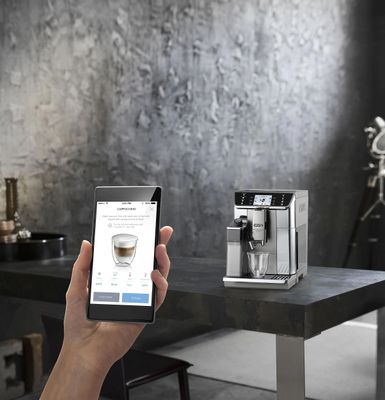 Кофемашина DeLonghi PrimaDonna Elite Experience ECAM650.85 MS,  серебристый/черный – купить в Ситилинк | 1113617
