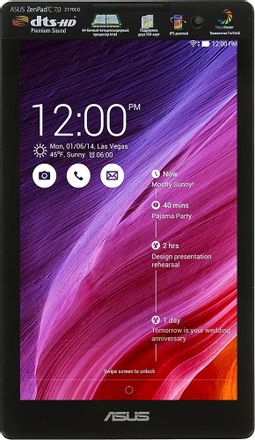 7" Планшет ASUS Z170CG-1B084A 1/8 GB C3230RK 3G, 1024 x 600, Android 5.0, белый [90np01y2-m03520]