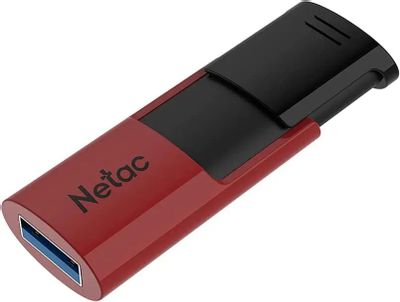 Флешка USB NETAC U182 128ГБ, USB3.0, красный и черный [nt03u182n-128g-30re]  – купить в Ситилинк | 1778827