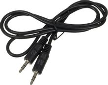 Изображение товара Кабель аудио NingBo Jack 3.5 (m) - Jack 3.5 (m), 1м, черный