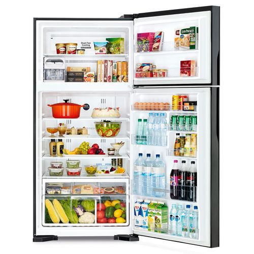 Холодильник двухкамерный Hitachi R-VG660PUC7-1 GGR инверторный, серый