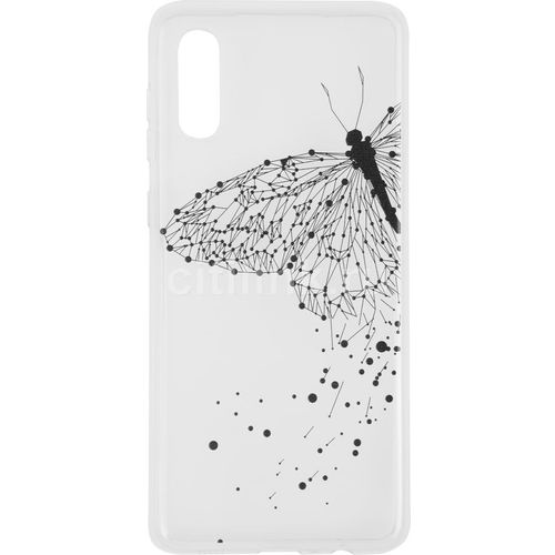 Чехол (клип-кейс) BORASCO ArtWorks, для Samsung Galaxy A02, прозрачный/рисунок [51365]