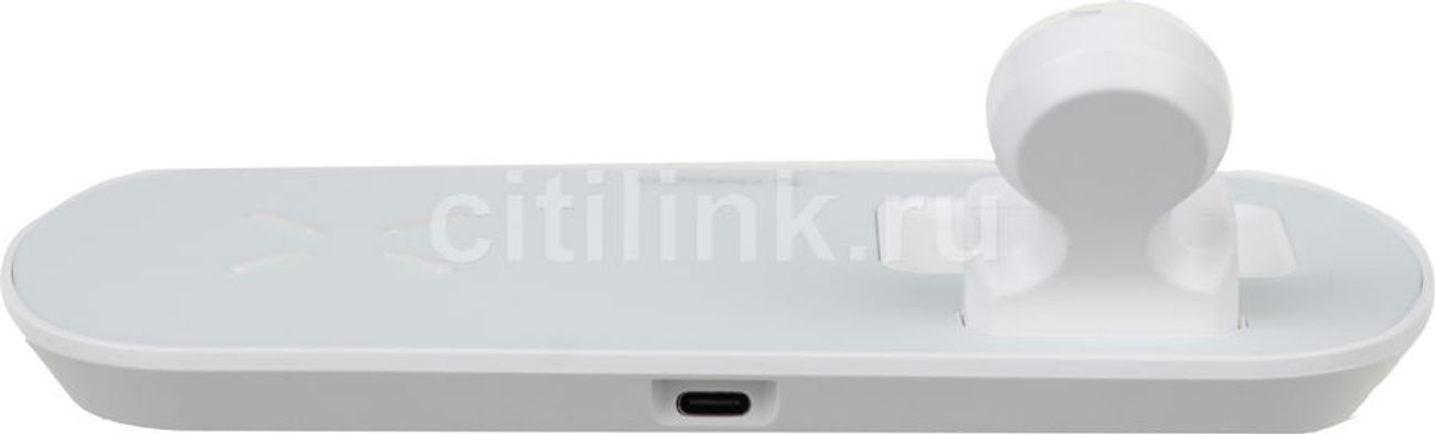 Беспроводное зарядное устройство Deppa 3в1,  17.5Вт,  2A,  белый [24010]