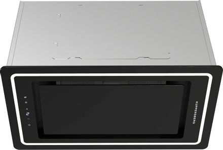 Встраиваемая вытяжка KUPPERSBERG Inlumia 60, управление сенсорное, черный [8504]