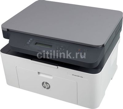 МФУ лазерный HP Laser 135w черно-белая печать, A4, цвет белый [4zb83a ...
