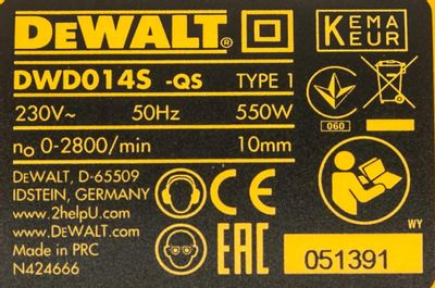 Дрель безударная DeWALT DWD014S-QS – купить в Ситилинк | 1996822