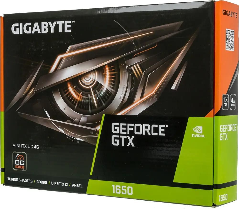 Gigabyte NVIDIA GeForce GTX 1650 GV N1650IXOC 4GD 4 GDDR5 OC Ret 1138958