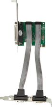 Изображение товара Контроллер PCI-E WCH382 с 1 LPT и 2 COM портами Low Profile