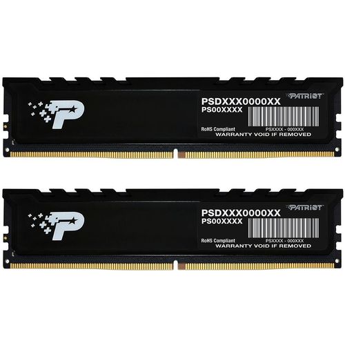 Оперативная память Patriot Signature Premium PSP532G5600KH1 DDR5 - 2x 16ГБ 5600МГц, DIMM, Ret