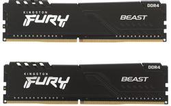 Оперативная память Kingston Fury Beast Black KF432C16BBK2/16 DDR4 - 2x 8ГБ