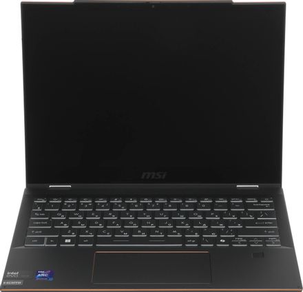 Ноутбук MSI Summit E13 AI Evo A1MTG-001US, 13.3", трансформер,  IPS, Intel Core Ultra 7 155H 1.4ГГц, 16-ядерный, 16ГБ LPDDR5, 1ТБ SSD,  Intel Arc, Windows 11 Home,  черный [9s7-13p411-001]