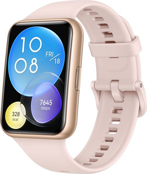 Смарт-часы Huawei Watch Fit 2 Yoda-B09S,  1.74",  розовый / розовый [55028915]