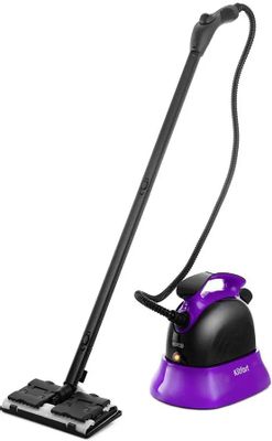 Пароочиститель KitFort КТ-9102-1,  черный/фиолетовый