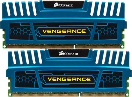 Оперативная память Corsair Vengeance CMZ8GX3M2A1866C9B DDR3 - 2x 4ГБ 1866МГц, DIMM, Ret
