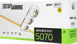 Видеокарта Zotac NVIDIA  GeForce RTX 5070 RTX 5070 AMP WHITE ED