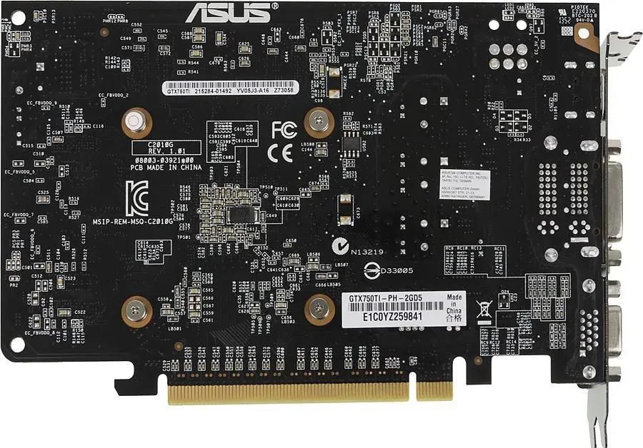 ASUS NVIDIA GeForce GTX 750Ti GTX750TI PH 2GD5 2 GDDR5 Ret 879261