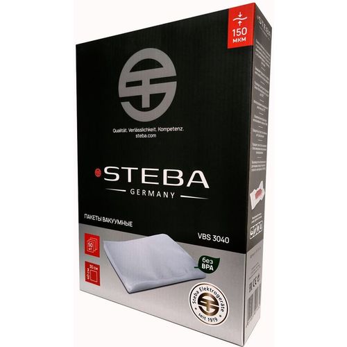 Пакеты для вакуумной упаковки для вакуумной упаковки STEBA VBS 3040, 30см x 40см