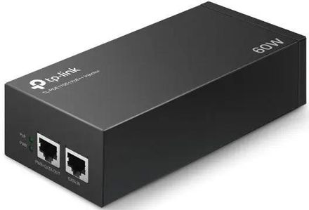 Инжектор PoE TP-LINK POE170S 10/100/1000BASE-T 100-240В (АС)