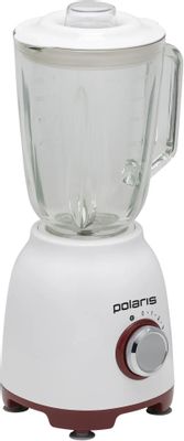 Блендер Polaris PTB 0821G, стационарный, белый/красный – купить в ...