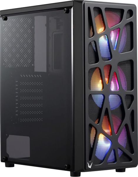 Корпус ATX Formula Mana, Midi-Tower, без БП,  черный
