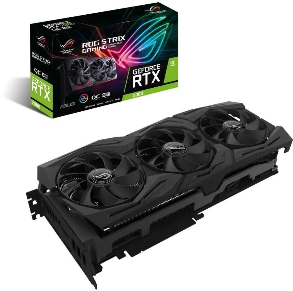 ASUS NVIDIA GeForce RTX 2080 ROG STRIX RTX2080 O8G GAMING 8 GDDR6 OC Ret 1085182