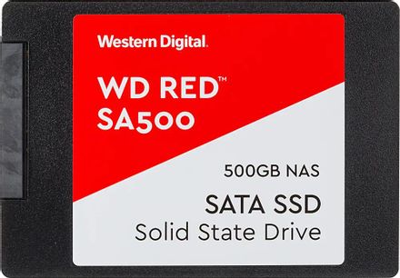 SSD накопитель WD Red SA500 WDS500G1R0A 500ГБ, 2.5", SATA III