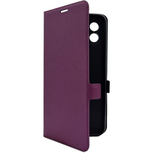 Чехол (флип-кейс) BORASCO Book Case, для Xiaomi Redmi A1+/A2+, фиолетовый [72260]