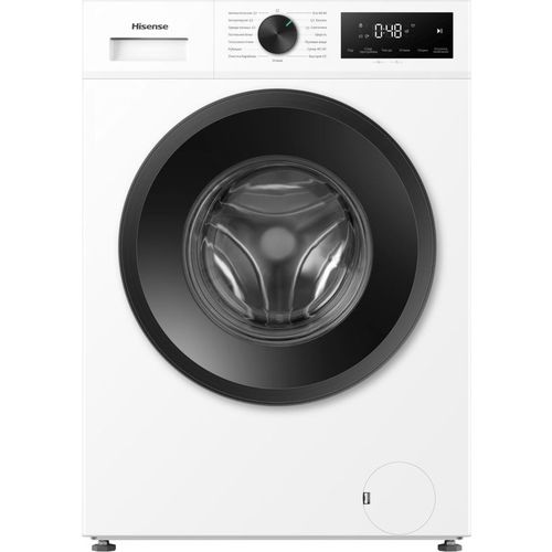 Стиральная машина Hisense WF1I8042BWP/C, с фронтальной загрузкой, 8кг, 1400об/мин, с паром, инверторная