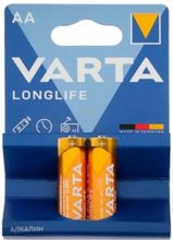 Изображение товара AA Батарейка VARTA Longlife LR6 Alkaline,  2 шт.