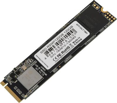 SSD накопитель AMD Radeon R5MP120G8 120ГБ, M.2 2280, PCIe 3.0 x4,  NVMe,  M.2