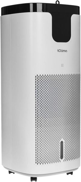 Мойка воздуха ICLIMA LUX-9000AW,  до 120м2,  ионизация, белый/серый
