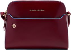 Сумка Piquadro Blue Square, кожа натуральная, красный