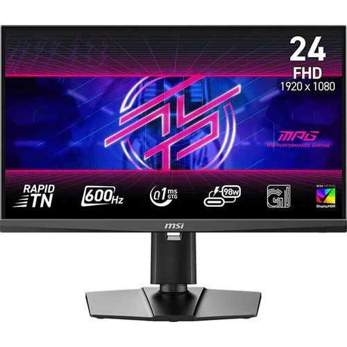 24.5" Монитор MSI MPG 242R X60N, 1920x1080, TN, 600Гц, 2хHDMI, 1хDP, черный [9s6-3bc79t-009]
