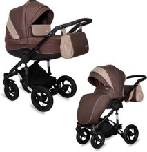 Коляска 2 в 1 SIGER Alba, beige/brown [kls0025] – купить в Ситилинк ...