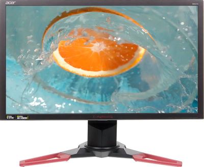 Монитор Acer Predator XB241Hbmipr 3D, 23.8", черный и красный [um.fx1ee.001]