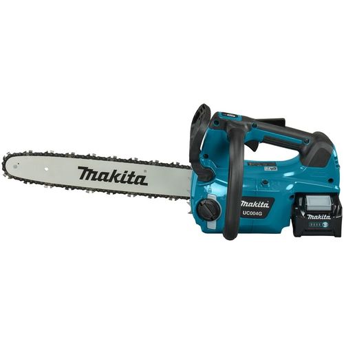 Цепная пила Makita UC004GM101, аккумуляторная, 40В, 4Ач, с одним аккумулятором