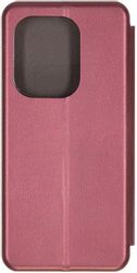 Чехол (флип-кейс) ZIBELINO Book, для Xiaomi Redmi Note 14S, бордовый