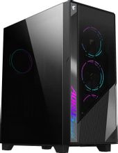 Изображение товара Корпус ATX Gigabyte Aorus GB-AC500G ST Midi-Tower без БП черный стильный и функциональный